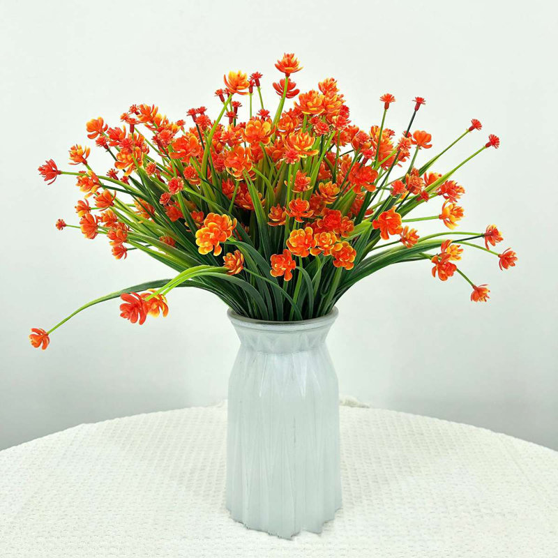 Arrangement floral jonquille, Rouge