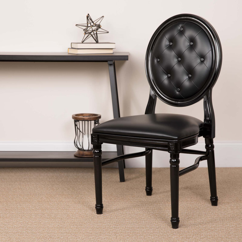 HERCULES Series 900 lb. Capacity King Louis Dining Side Chair
