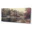 Mauve, beige, hiver, château romantique en Europe - châteaux, impression d'art mural-1391956723-1554411124