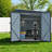 Space-saving Steel Sheds, Modern Lockable Design For Patio Storage