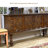 Retro Handcrafted Solid Wood Sideboard