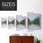 Marsh Morning Fog II, reproduction encadrée - bois massif-172807115-172807124