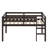 Wood Loft Bed With Ladder-1263386793
