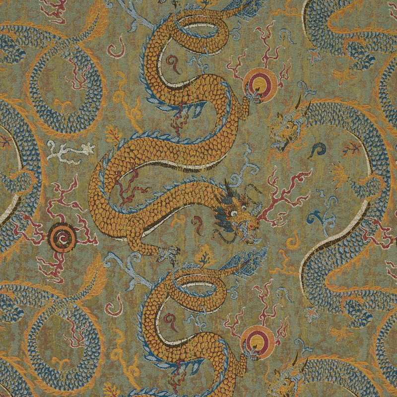 Tissu serpentine dragon, Multi