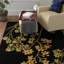 Tapis floral en laine et viscose touffeté à la main Carolette Soho-1158958002