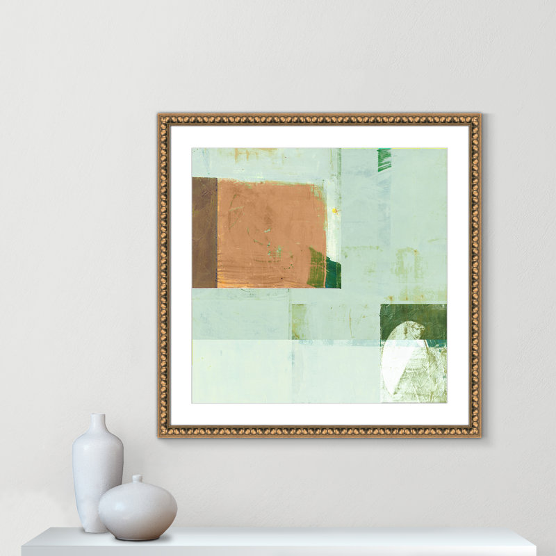 Playground Fun II by Cartissi, 33" H x 33" W x 1.13" D, Gold Bead Framed
