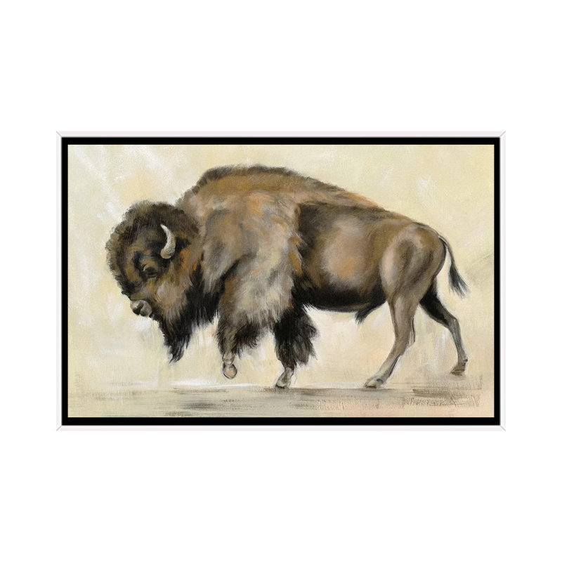 Bronze bronze par Silvia Vassileva - reproduction d'art, White Framed, Pas de tapis, H 18 po x l 26 po x P 1,5 po