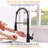 Touchless Kitchen Faucet,Hands Free Automatic Smart Kitchen Faucet Black Smart Kitchen Faucet-116628670