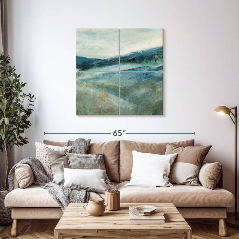 Distant Shadows II, 38" H x 38" W