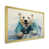 Gold Single Picture Framed