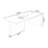 Black Rectangular Solid Wood desk-204531802