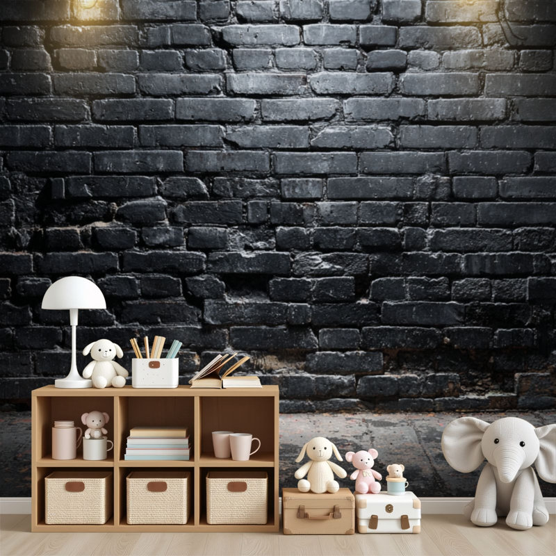 Papier peint auto-adhésif Bricks, L 96 po x l 69 po