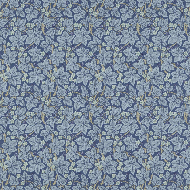 Bramble Wallpaper, Indigo