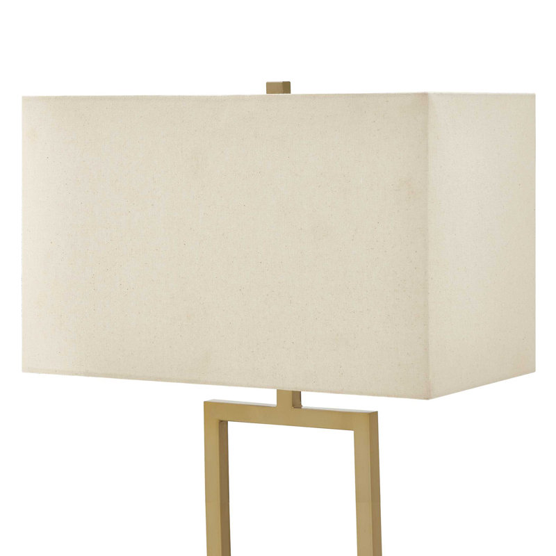 Uttermost Warrick Modern Travertine Table Lamp