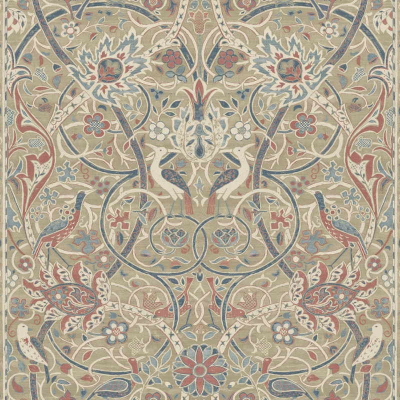Bullerswood 10.06m x 1.37m Matte Wallpaper Roll, Neutral