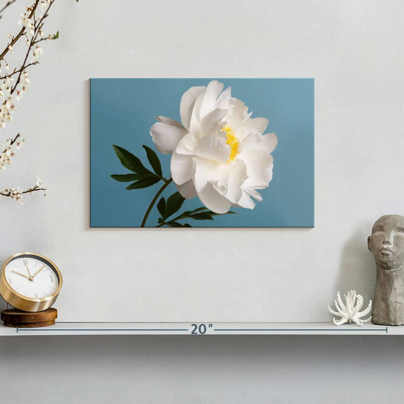 Fleur de pivoine blanche Harnek