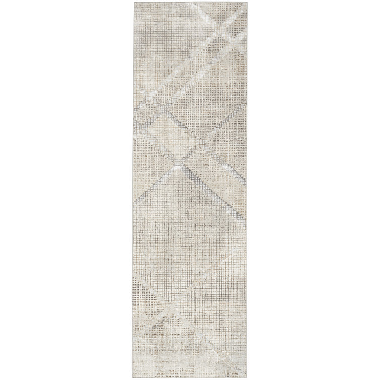 Dore Abstract Grey Area Rug