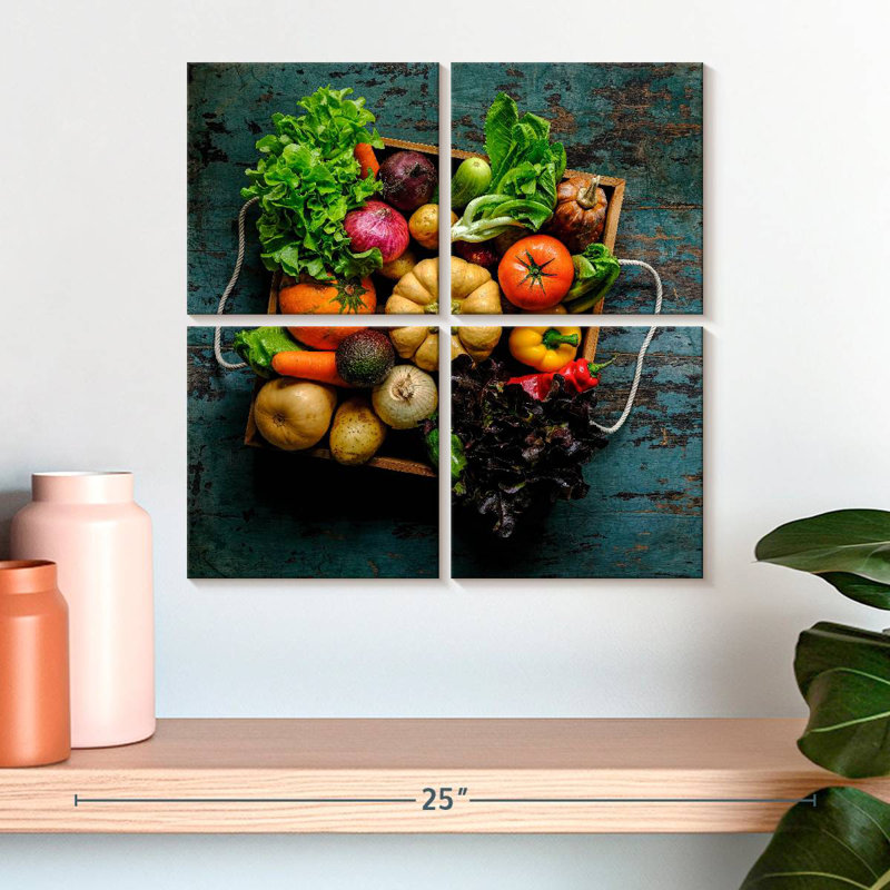 Yarlin Fresh Veggie Box, 18" H x 18" W
