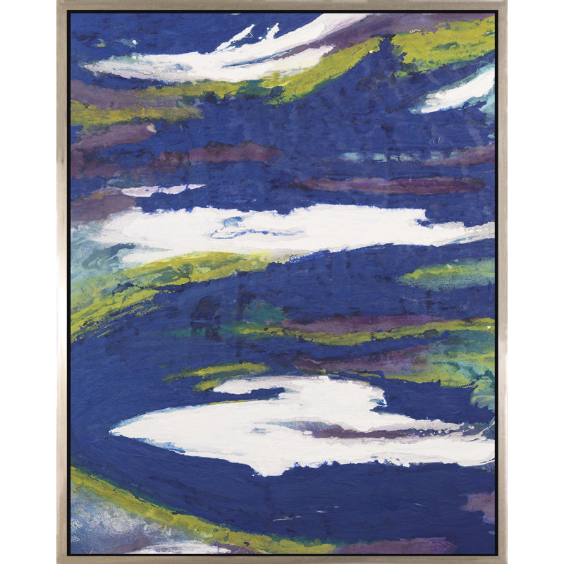 Gravure sur toile, "Cadre flottant"