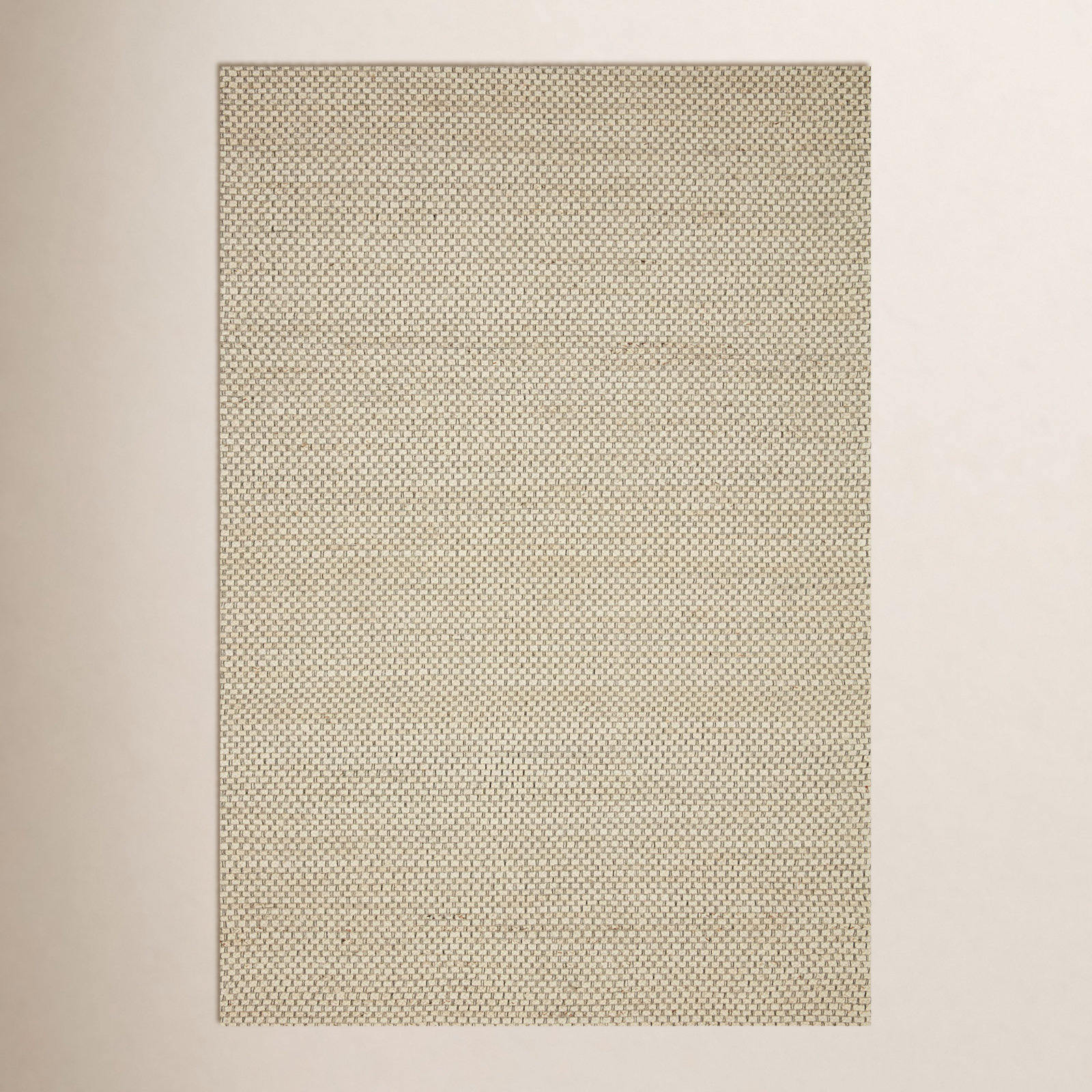 Abisai Handmade Jute / Sisal Beige Rug, Rectangle 3'6" x 5'6"