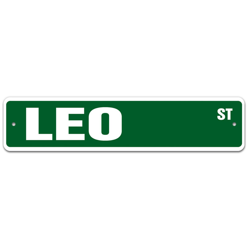 Plaque de rue Holbrook, H 7 po x l 30 po x P 0,1 po