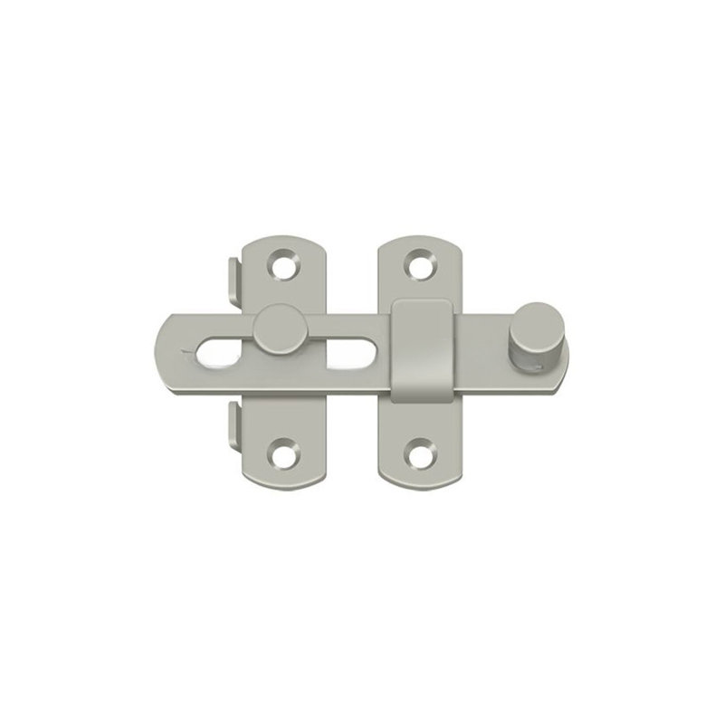 Loquet de 3 1/2 po Deltana DL35U15; finition nickel satiné, Nickel brossé