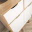 Kennedy 56cm Wide 2 Drawer Compact Sideboard Storage Unit-256381302
