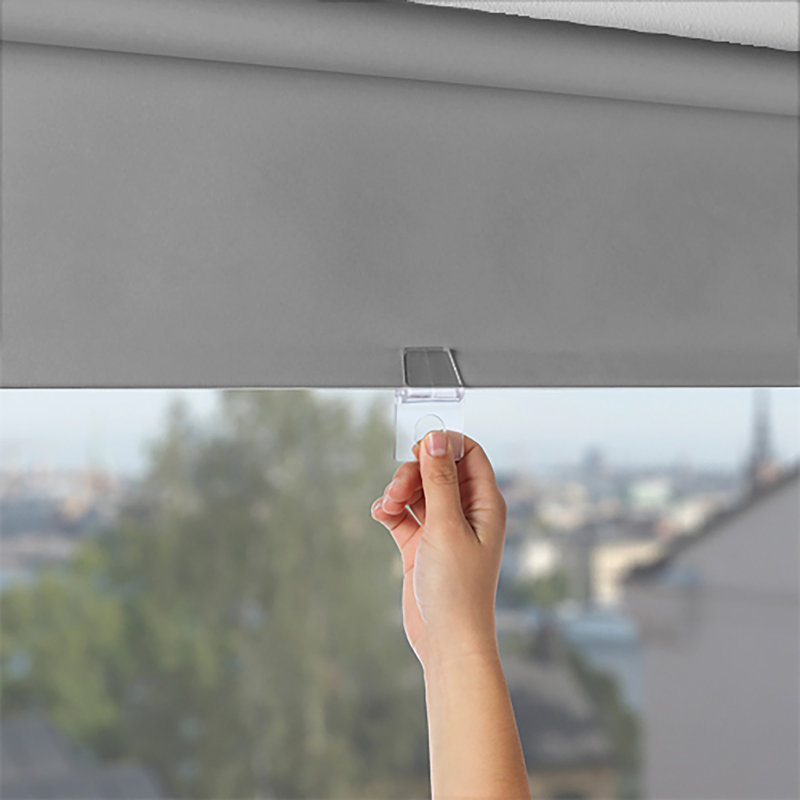 Rideau roulant occultant, 24", 72", Gris