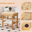 Tabouret d'appoint en bois-1256870165