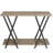 Rustic 2 Tier Wood Console Sofa Table
