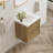 Wall-mounted Bath Vanity With Engineered Marble Top-1521156172-1521156173