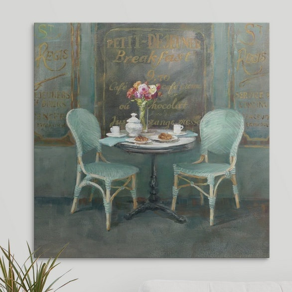 « joy of paris ii », impression Danhui Nai, H 35 po x l 35 po x P 1,5 po, Toile
