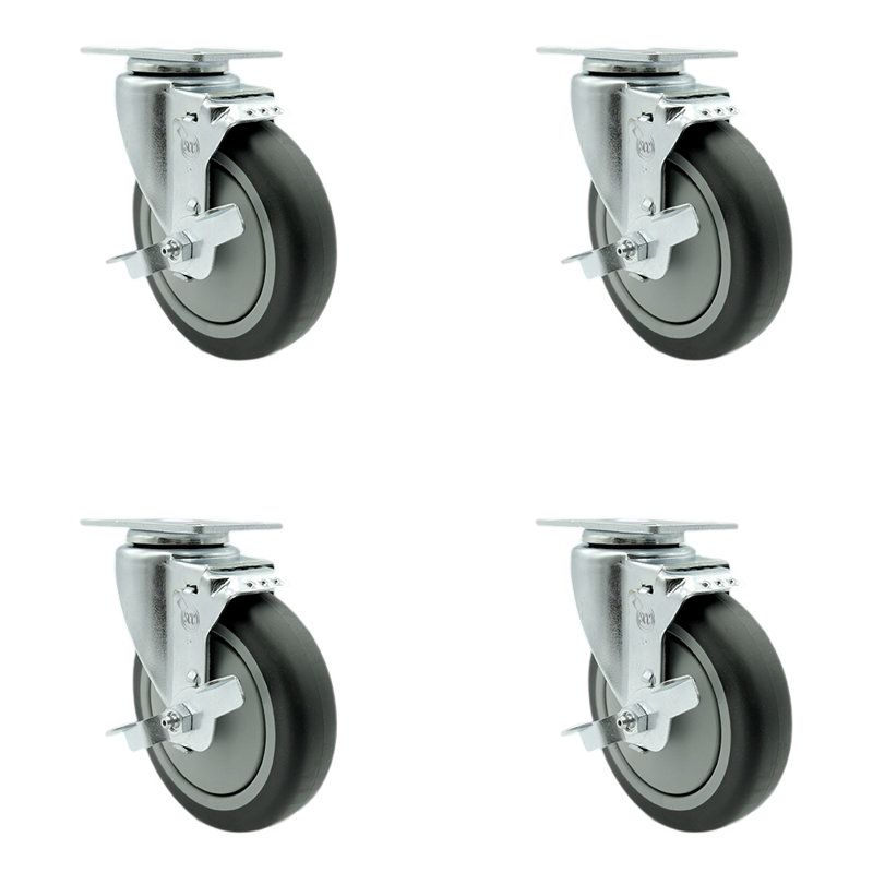 Thermoplastic Rubber Caster