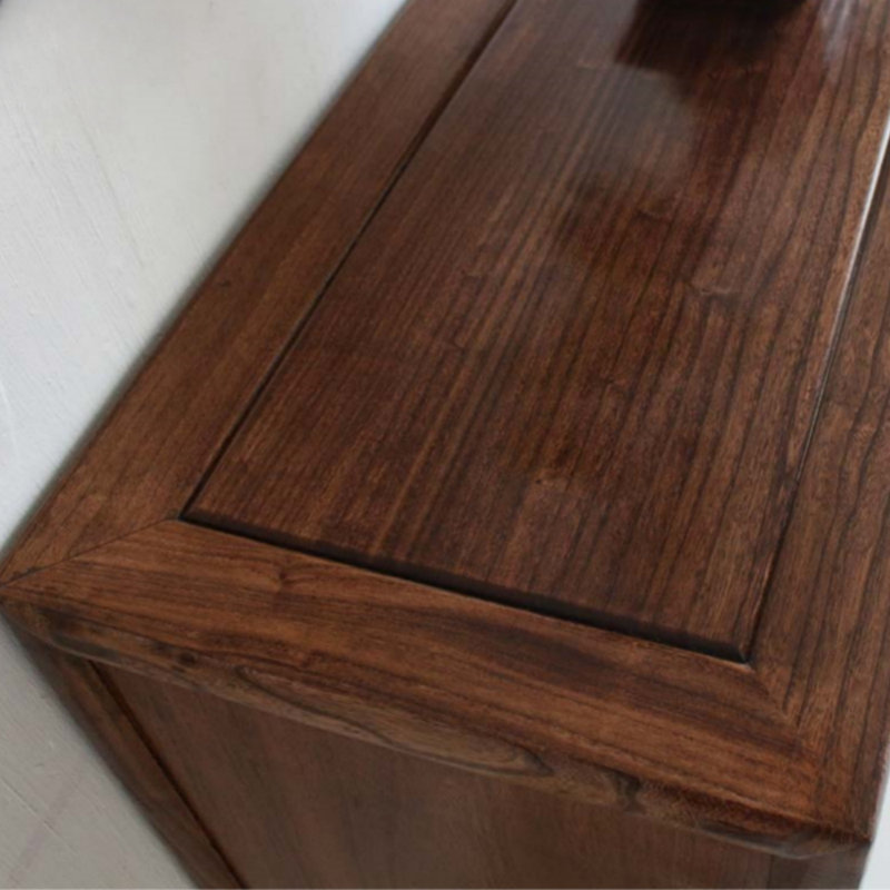 Armoire d'appoint moderne en bois massif