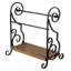 Metal and Wood Freestanding Paper Towel Holder-104655091