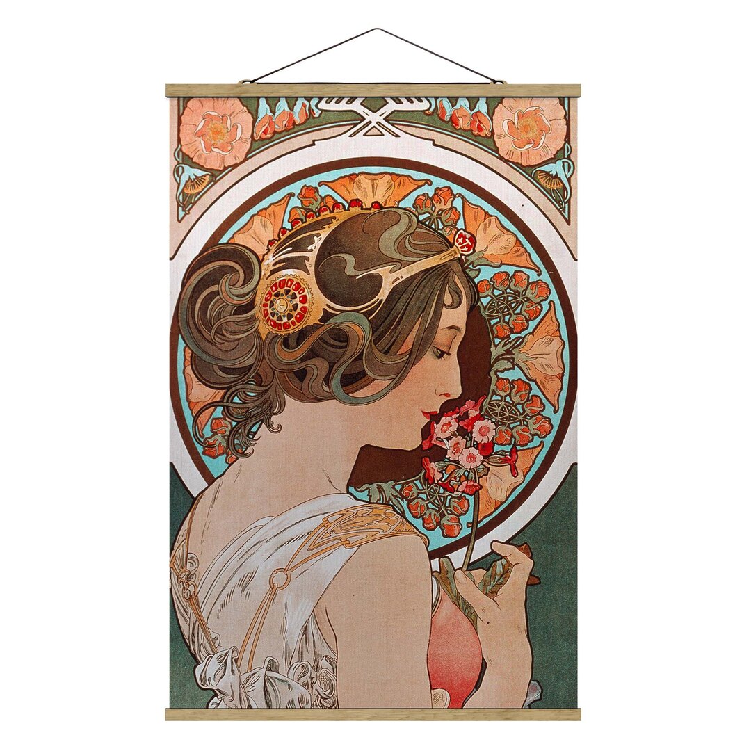 Grafikdruck Cowslip von Alfons Mucha