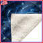 Blue Cosmic Fractal Art Blankets-123340643