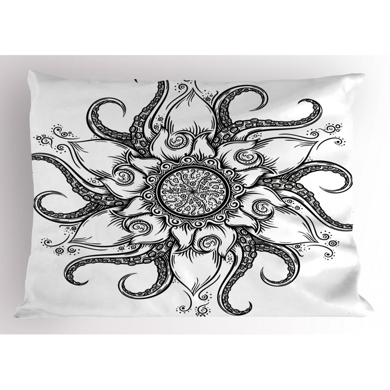 Taie décorative octopus Manly, Simple
