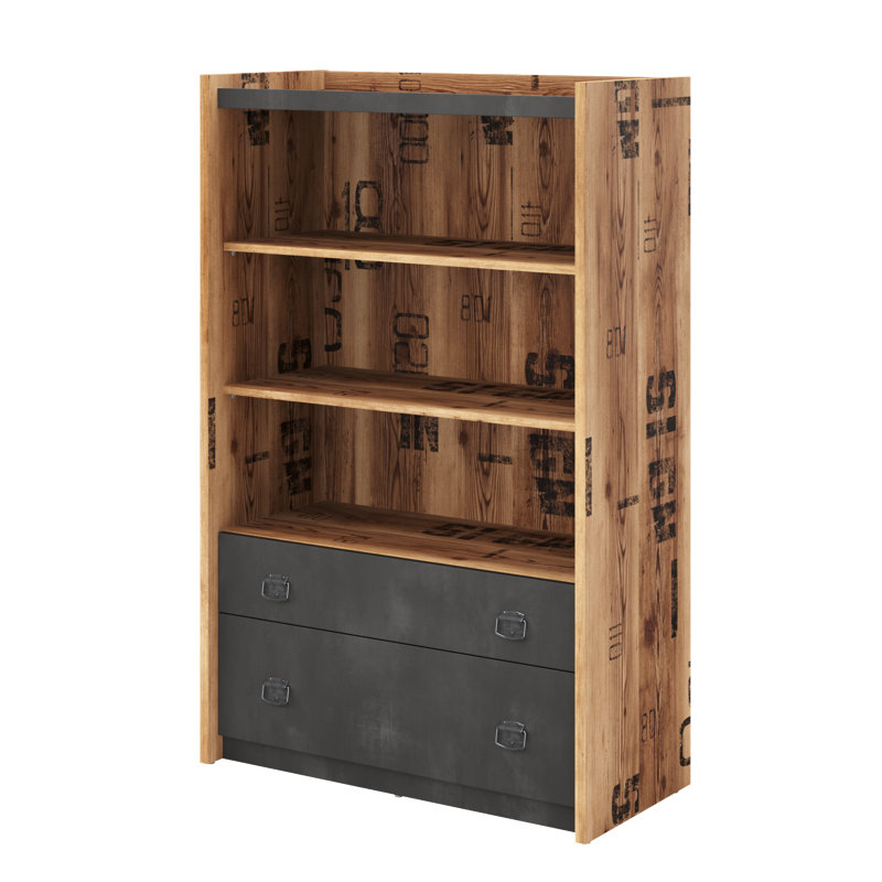 Dilan 140cm H x 90cm W Standard Bookcase