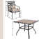 Square 4 - Person 37'' Long Dining Set With Cushions