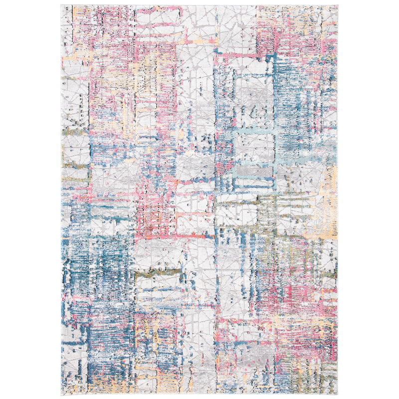 Tapis bleu Attaway, Rectangle 9 pi x 12 pi