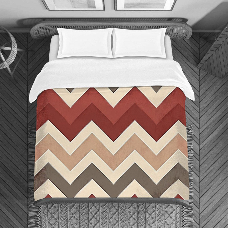 Chevron Bedding, King Duvet Cover