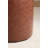 11.8In Small Round Faux Leather Upholstered Ottoman-120539211