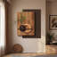 Feng shui antique vert avec des peintures murales lumineuses-1626421687