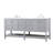 Krish 72'' Double Bathroom Vanity with Engineered Marble Top-1055073961