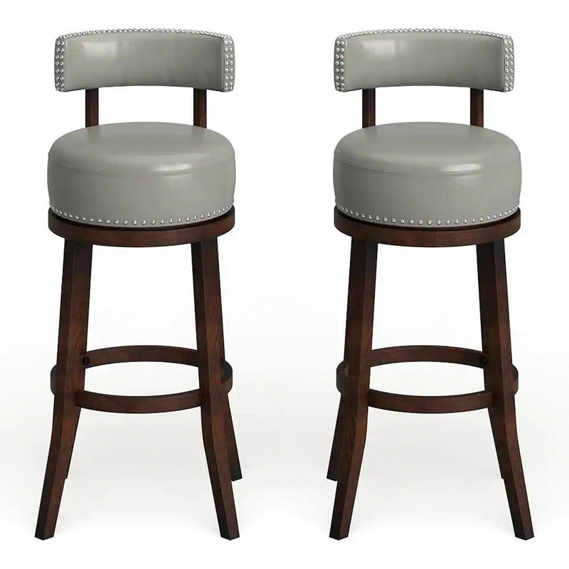 Ensemble de 2 tabourets pivotants 30 po Sherley