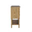 Commode d'appoint 2 tiroirs Naturel Voir ci-dessous