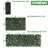 Double-Sided Expandable Faux Hedge Artificial Ivy Privacy Fence Panel with Real Wood Trellis