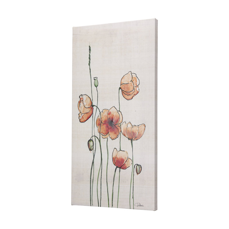 Meadow Flowers I a Hand, H 60 po x l 30 po x P 1,5 po