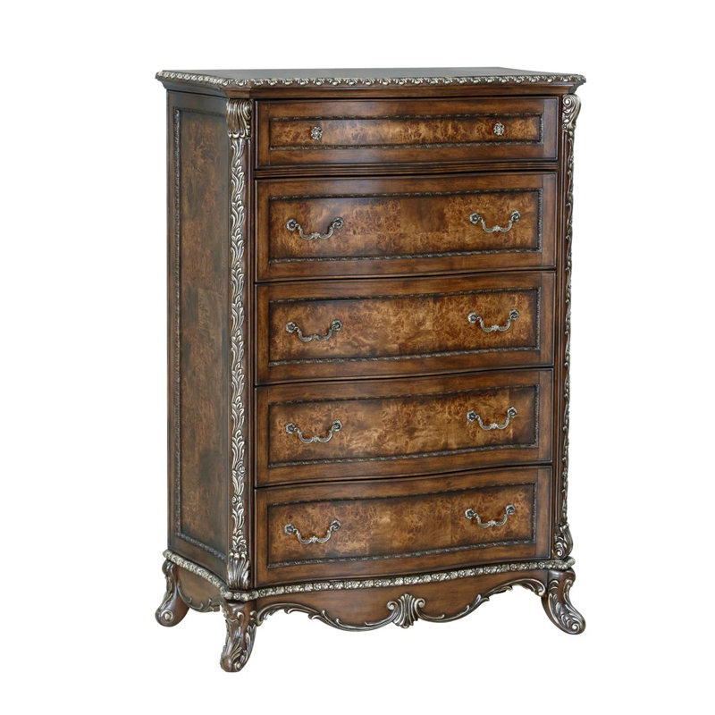 Commode ACME Devany, finition cerisier